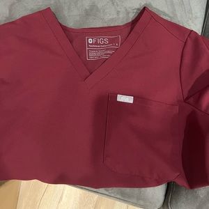 Burgundy caterina top small